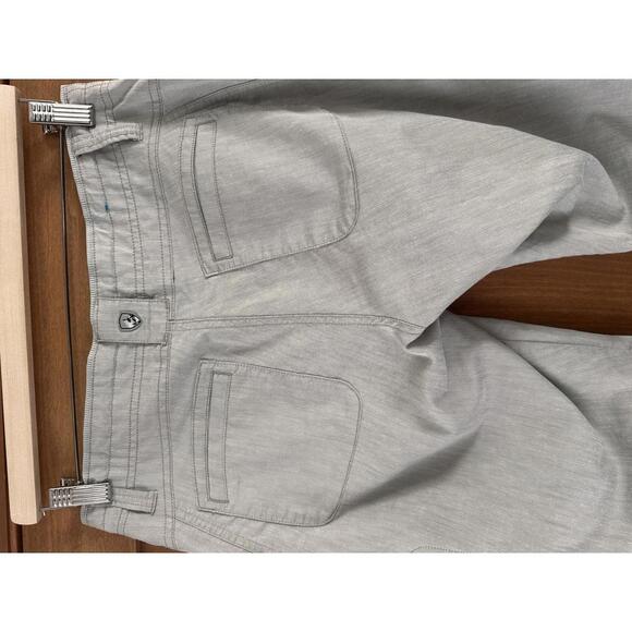 KÜHL Cabo Pants Linen Blend in Ash Gray Mid Rise Women’s size 4 Regular - Picture 6 of 15